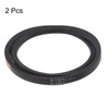 sourcing map 2 x A-1321 V-belt drive belt, 1321 mm,