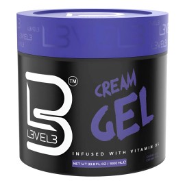 Gel En Crema L3 Level 3 Para Peinar Fijación Volumen 1000ml