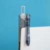 Pentel Permanent Ballpoint Pen Feel 0.5 BXB115-A, Clear Black, 10