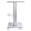 PIAOCAIYIN Acrylic Cart, Beauty Salon Trolley Cart, Salon Tray on