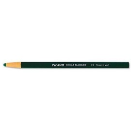 Dixon 00074 Phano Peel-Off China Marker - Green - 12 per Package