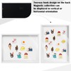 Vicenpal 2 Pcs Large Magnetic Board 16" x 12" Magnet