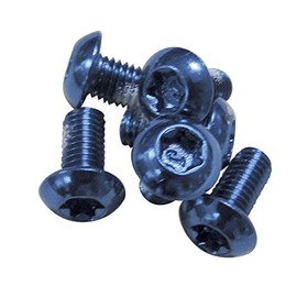 Ashima Rotor Bolts-Steel Brake Spare, Silver, Pack of 12