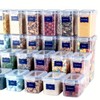Food Storage Container Label with Pen, 36pcs/set Waterproof Self Adhesive