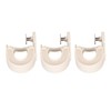 3Pcs Broom Mop Holder Self Adhesive Prevent Slip Multipurpose Wall