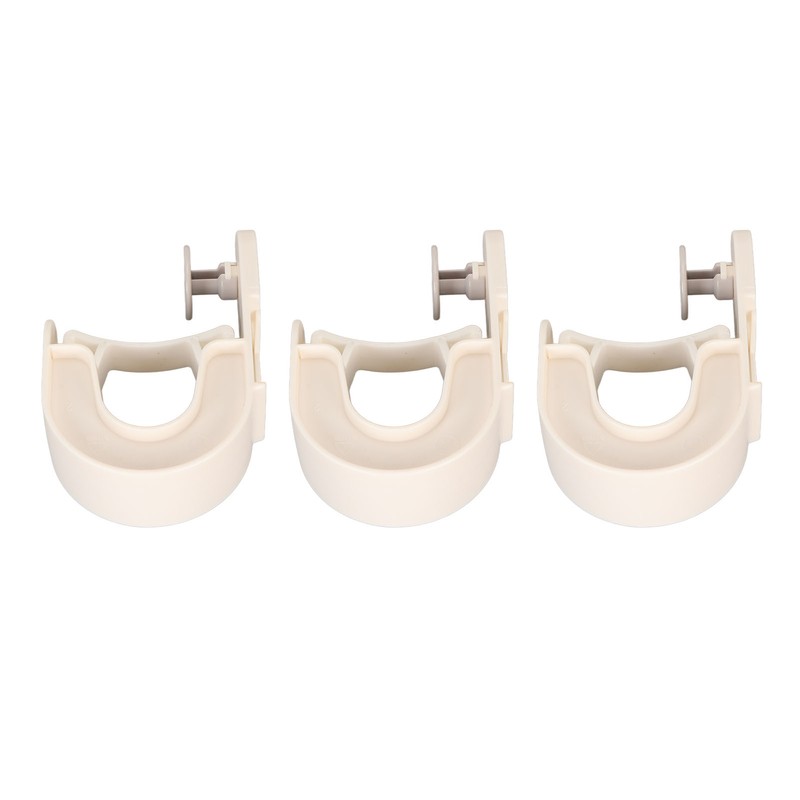 3Pcs Broom Mop Holder Self Adhesive Prevent Slip Multipurpose Wall