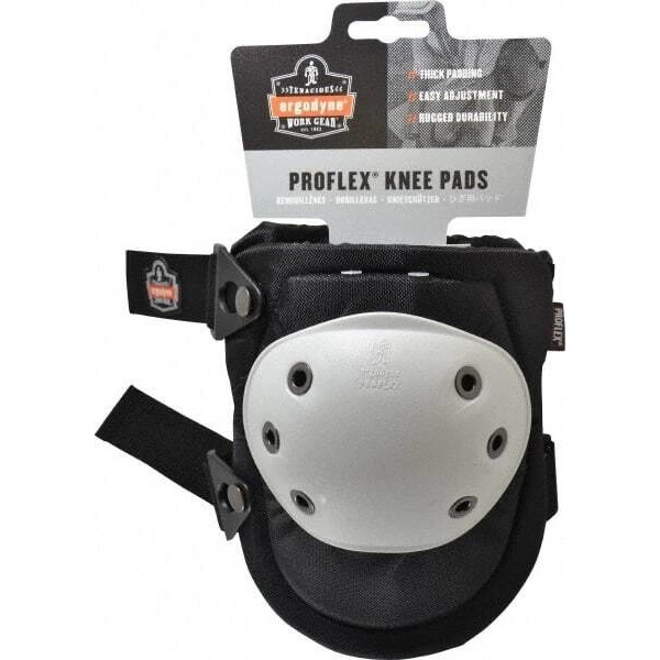 Ergodyne 18300 ProFlex Knee Pads, Buckle Straps, Hard Protective Cap