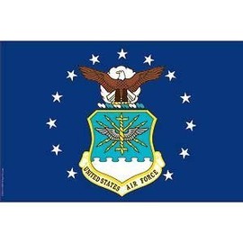 Flag USAF United States Air Force Poly 2ft X 3ft by EagleEmblems
