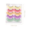 Baluue 3sets False Lashes Fake Eyelash Extensions Natural Look Long