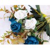Moomass Moomass Artificial Flowers,2 Packs of Artificial Roses.24 Little Rose