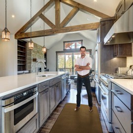 House, Home and More Skid-Resistant Carpet Runner - Bronze Gold - 12 Feet X 36 Inches