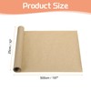 Rebower Kraft Wrapping Paper Roll, Poster Bulletin Board, [for Christmas