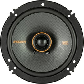 KICKER Speakers 6.5 inch for Honda Ridgeline 2017-2022 Upgrade Kit - Pair of KS Series with Adapters and Harness, Coaxial 6 1/2 Car Audio Front or Rear Door Speaker KSC6504, 51KSC6504