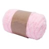 Hilo De Lana Grueso, Tela De Ganchillo Suave, Rosa Claro