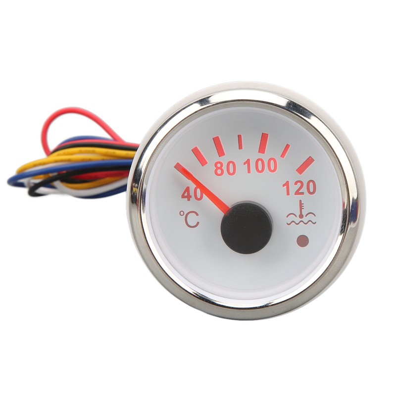 52MM Water Temperature Gauge 40 to 120°C DC9 to 32V