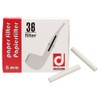 柘 Edison (Tsuge) denikotia 6 Mil Filter, Pack of 36
