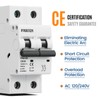 Pjerjzn Miniature Circuit Breaker 120/240VAC 32A Double Pole Circuit Breaker