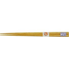 AM-MJ039 Dishwasher Safe Ended Corner Octagonal Wooden Chopsticks, Chestnut, 8.5 inches (21.5 cm), Set of 2 Pairs