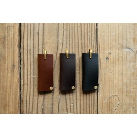 [drip] PRESSo Holder Key Case, Key Holder, Genuine Leather, Leather