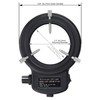 AmScope - 144 LED Ring Light for Stereo Microscopes, Variable