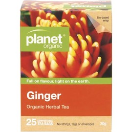 Planet Organic Ginger 25 Tea Bags