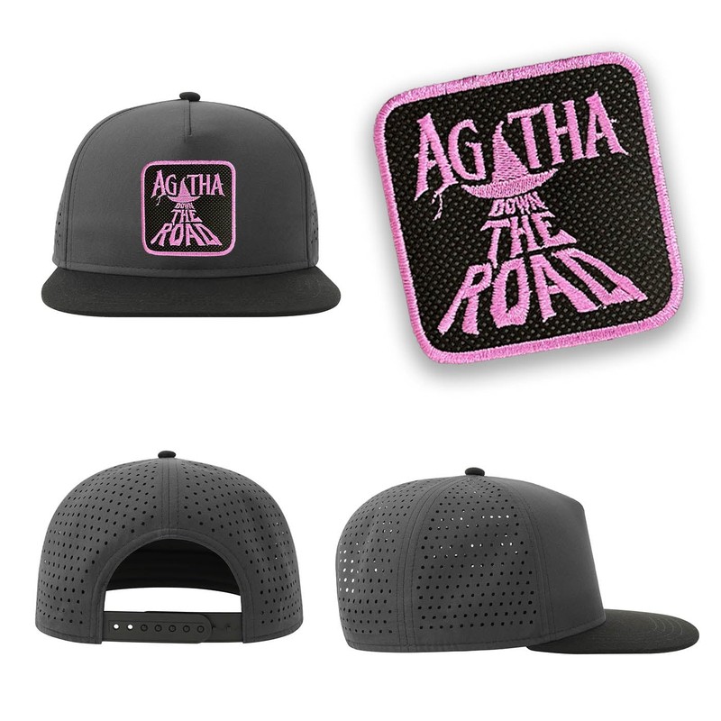 Forge Bros Agatha Streetwear Adult Hat with Flat Visor Embroidered
