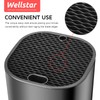 Universal Knife Block for Kitchen, WELLSTAR Knife Holder without Knives,