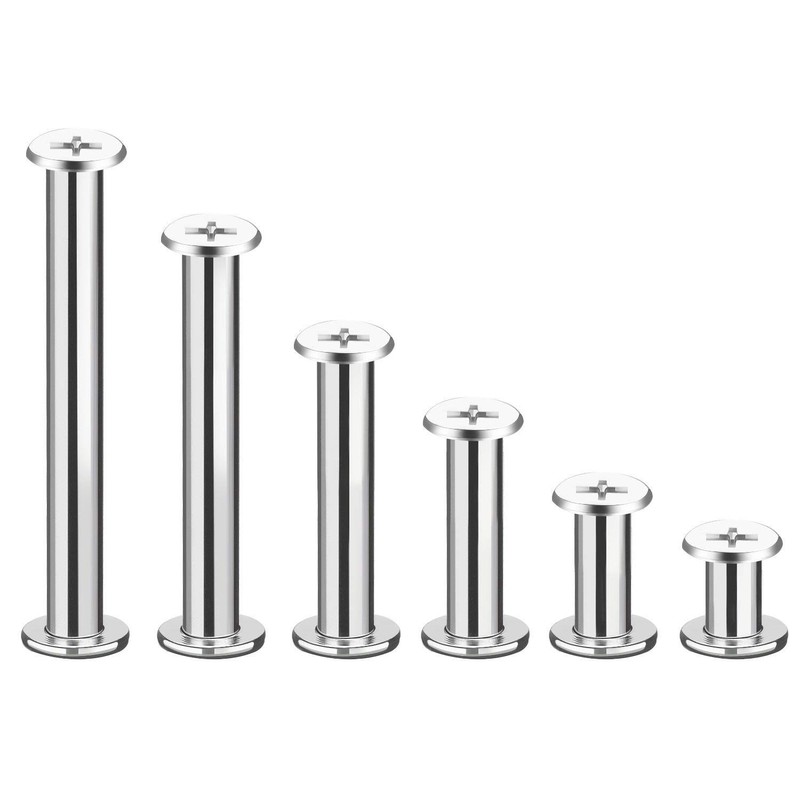 Pangda 80 Set Chicago Binding Screws Assorted Kit 7 Different