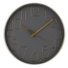 Bloomingville Aureate Hour Wall Clock, Grey and Gold