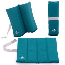 Outdoor World Folding Sit Mat - Thermally Insulated, Waterproof, Moistureproof, Portable Seat Pad - Lightweight Sitting Cushion for Outdoor Camping Park Picnic Hiking Fishing Beach Playground (Teal)