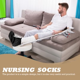 Baluue Warm Gypsum Nursing Socks Foot Care Socks Foot Warmer Breathable Cotton Cover Men's Women's