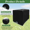 QINERSAW 1000L IBC Tank Cover Water Tank Protective Cover Protective