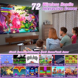 Tucraew Dance Mat, Electronic Dance Mat for TV with HD Camera, Wireless Double User Dance Mat with Game Controller, Non-Slip Dance Pad for Kids Adults, Christmas Birthday Gifts for Girls Boys