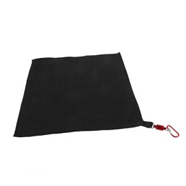 Kisangel Magnetic Golf Towel Microfiber Waffle Pattern Large Golf Sweat Towel Easy to Clean for Outdoor Golfing