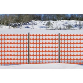 Tenax 82119104 4X100 Snow Guard Fence, 4' x 100', Orange