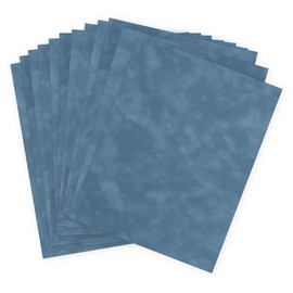 Sew Easy Industries Papel de terciopelo de 12 hojas, 8.5 por 11 pulgadas, azul francés