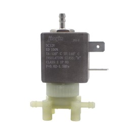 Jiayin JYZ-3 Normally Closed N/C 2/3 Way DC 12V 15bar Cannula Coffee Makers Steam Air Water 2 Position 3 Way Coil Solenoid Water Valve
