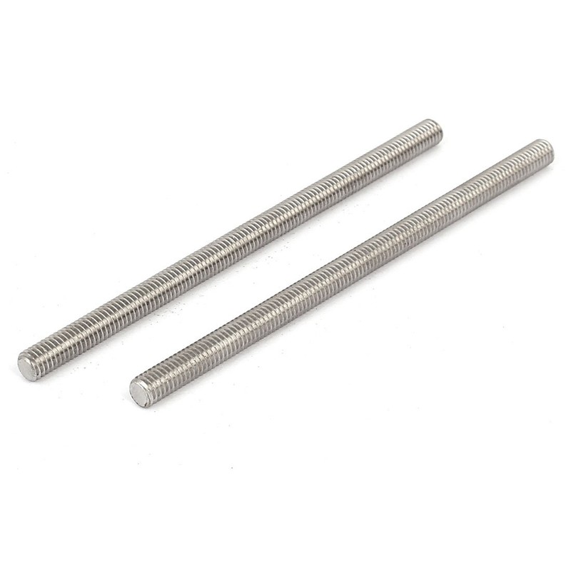 Sourcingmap M6 x 110mm 304 Stainless Steel Fully Threaded Rod