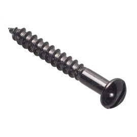 ForgePack Wood Screws - Black Japanned | 1 1/2" x 10 | Black Japanned | Pack 8