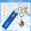 4-Piece Soccer Keychain Set - World Cup Inspired Accessories
