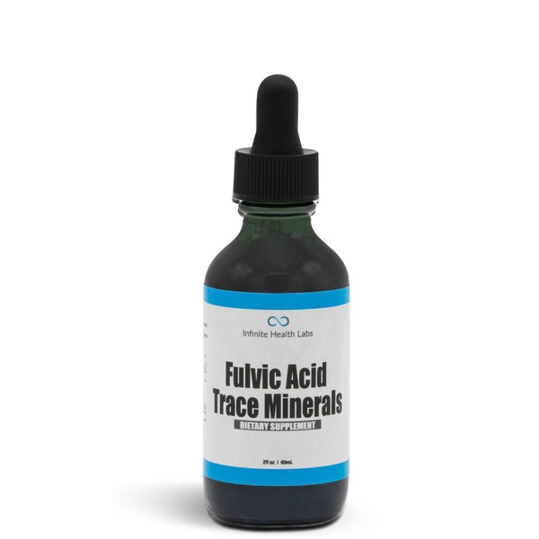 Fulvic Acid Trace Minerals Supplement - 169 Servings - Humic