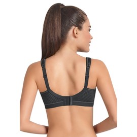Anita Women's Non-Wired Seamless Sports Bra 5529 Black 32 C