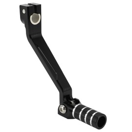 IUVWISN Dirt Bike Gear Shifter Shift Lever Folding Tip CNC for TW200 2001-2025 Black