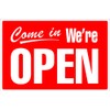 Cosco Sign, Open/Closed, 8 x 12 Inches (098012)