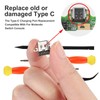 WANGCL 6Pcs Charging Port Replacement Repair Tool Compatible for NS