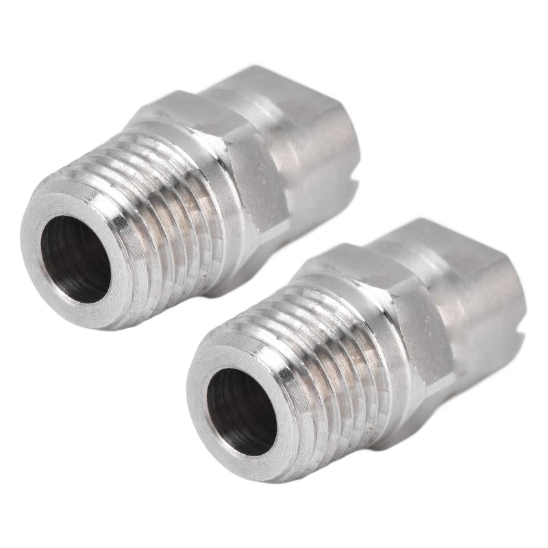 Walfront Boquilla de Acero Inoxidable de 2 Uds. De 1/4