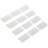 JACKALL W Open Tackle Box S 1500D JACKALL ClearBlack 1500D