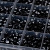 WangLaap 1450Pcs Acrylic 4x7mm Round Letter Beads Kits Alphabet A-Z