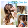 IKOCO Herramienta para El Cabello Topsy Tail, 1000 Bandas de