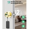 Fingerprint Door Lock, Smart Fingerprint Door Knob with Lock, Biometric